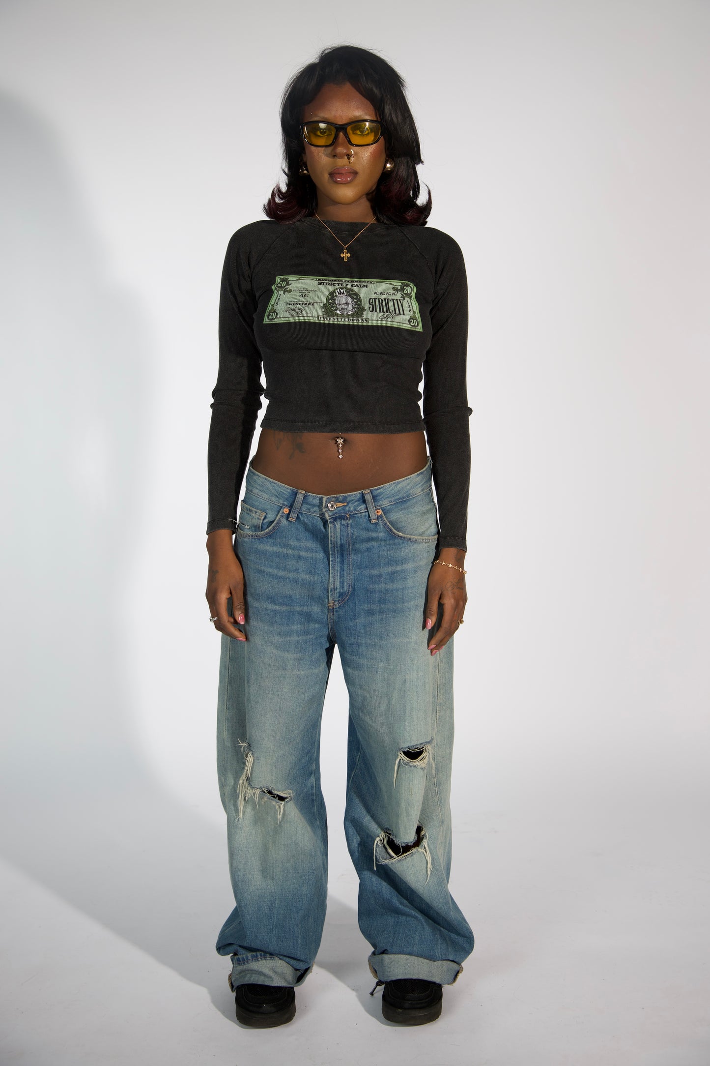 Stretch Fit Money Longsleeve