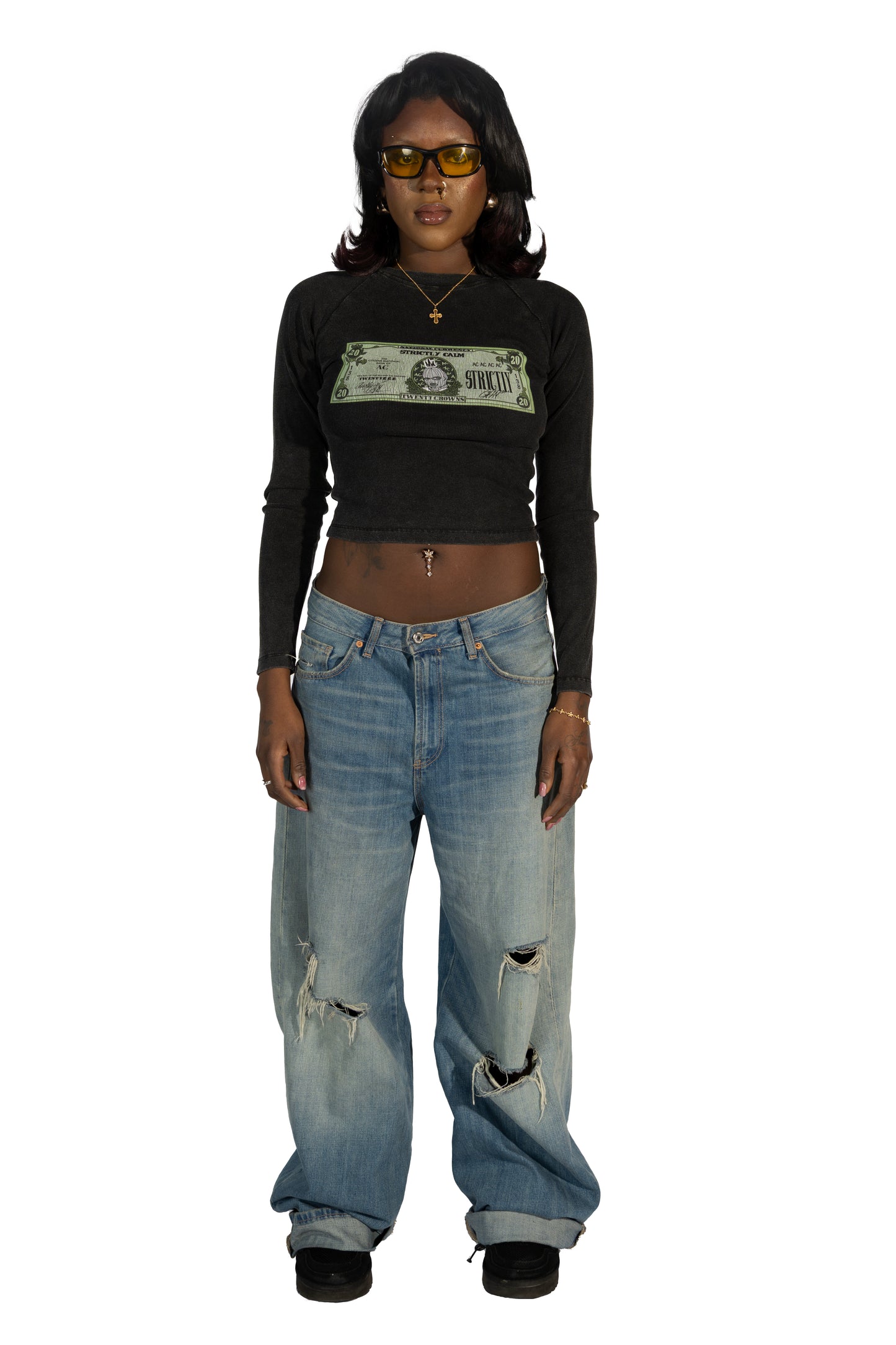 Stretch Fit Money Longsleeve