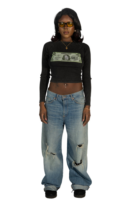 Stretch Fit Money Longsleeve