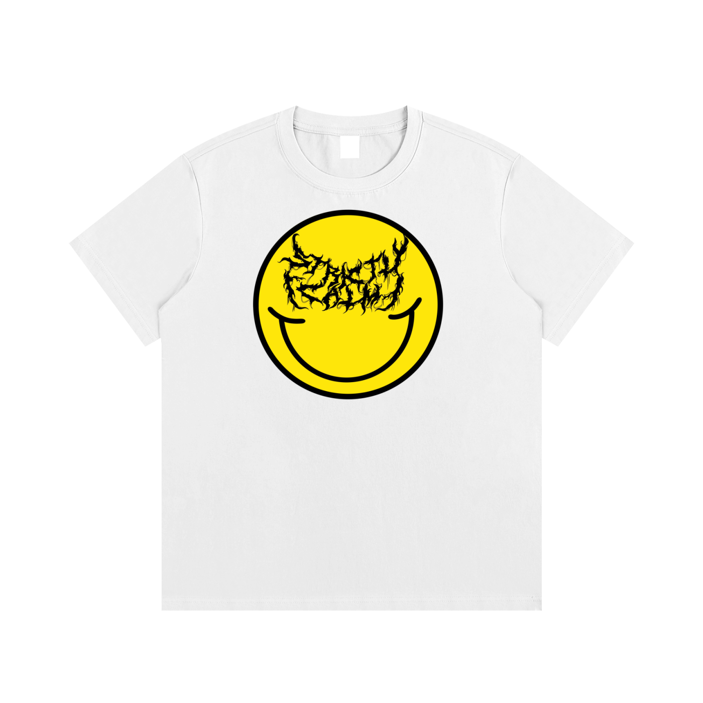 Unisex Cotton Smiley Tee