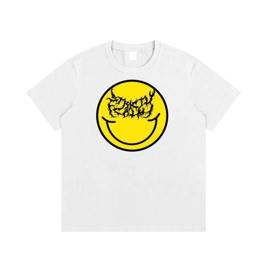 Unisex Cotton Smiley Tee